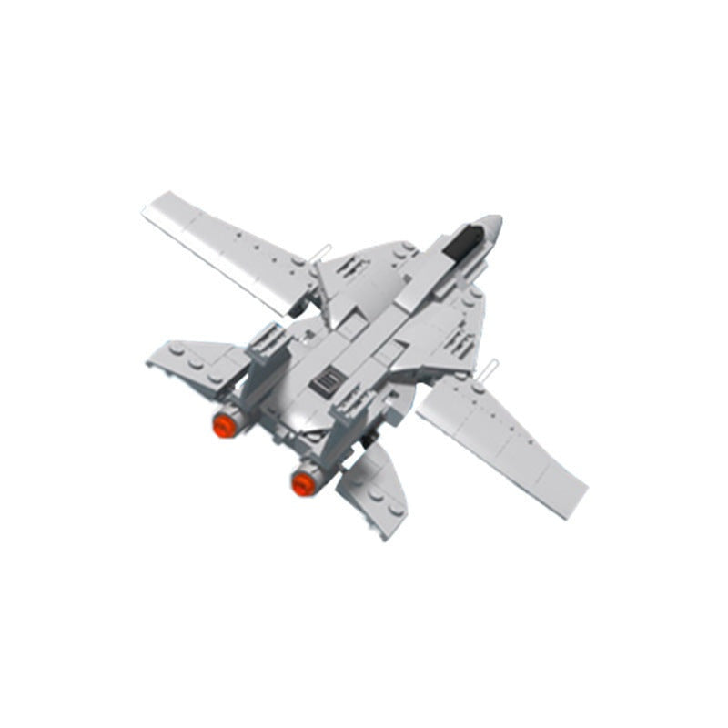 F-14 Tomcat Supersonic Fighter Jet MOC Building Kit - 1