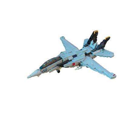F-14 Variable-Sweep Fighter Jet 1:70 Scale MOC Building Kit - 3