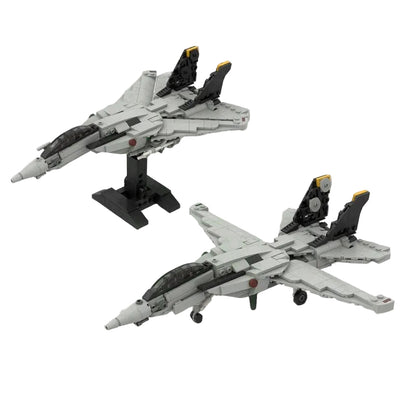 F-14 Variable-Sweep Fighter Jet 1:70 Scale MOC Building Kit - 4