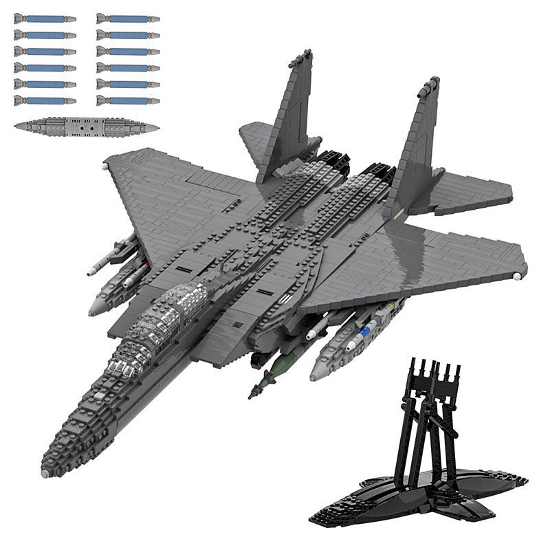 F-15 Air Superiority Fighter MOC Building Kit - 1
