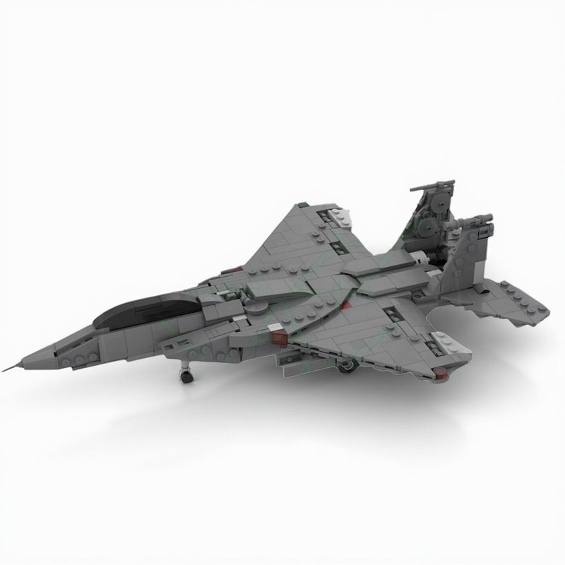 F-15E Twin-Engine Fighter Jet 1:70 MOC Building Kit - 1