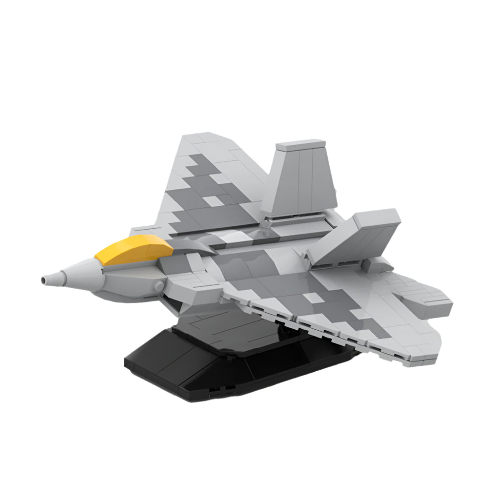F-22 Raptor Stealth Fighter Jet Building Kit | LEGO-Compatible MOC - 1
