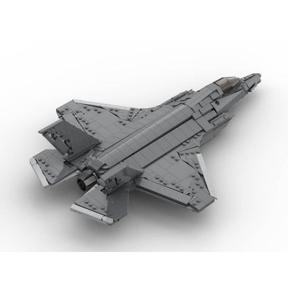 F-35A Stealth Fighter MOC Building Kit | 1:35 Scale - 2
