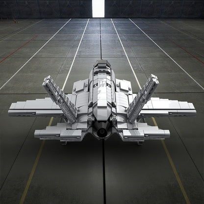 F-35B Stealth Fighter MOC Building Kit | 1:35 Scale Military Jet Model - 3