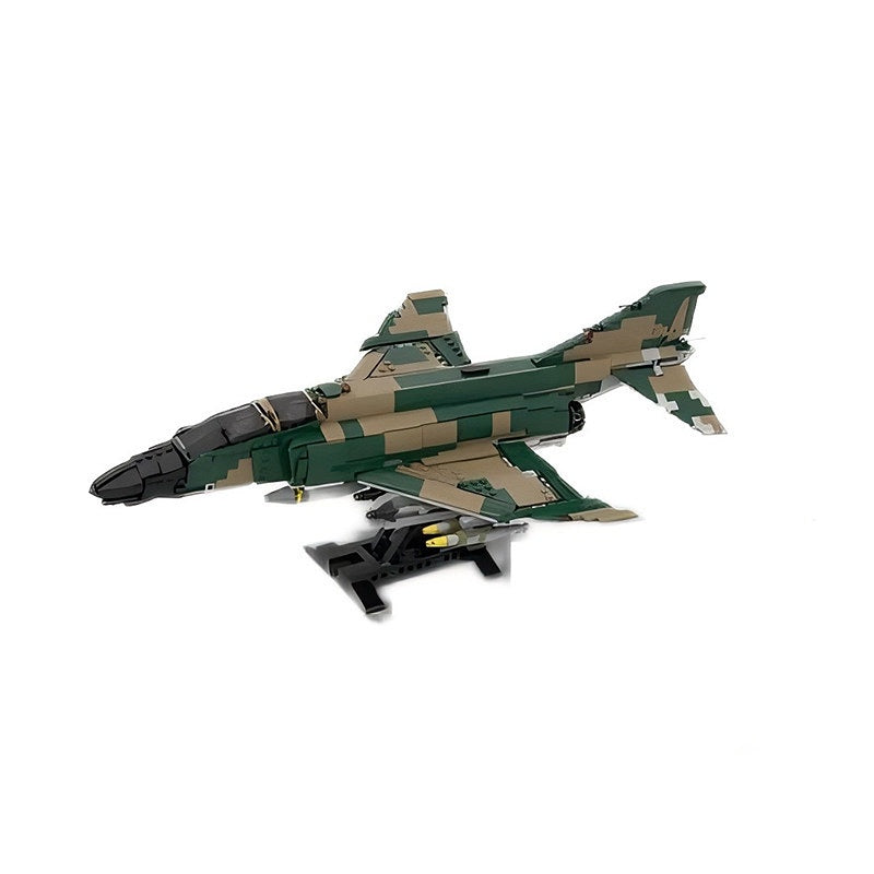 F-4 Phantom II MOC Building Kit | 1:35 Scale Fighter Jet Model - 2