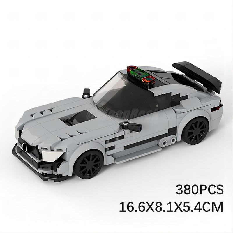 F1 Inspired Safety Car Building Kit | LEGO-Compatible MOC - 6