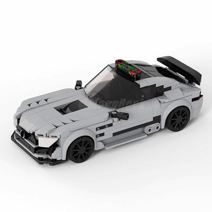 F1 Inspired Safety Car MOC Racing Vehicle Building Kit - 1