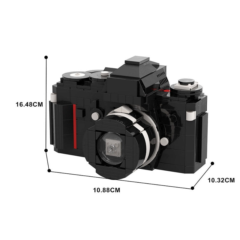 F3 35mm SLR Camera MOC Building Kit | Vintage Photography Display Model - 7