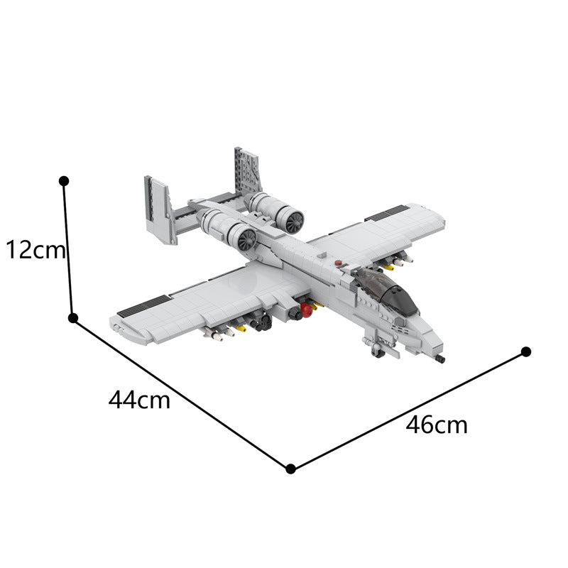 Fairchild Republic A-10 Thunderbolt II Building Kit | LEGO-Compatible MOC - 5