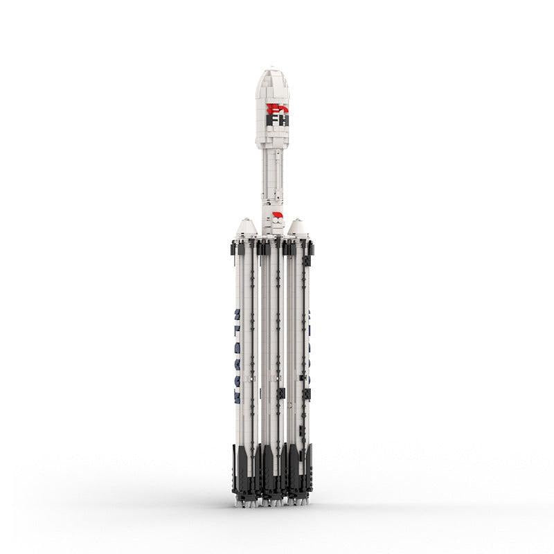 Falcon 9 Rocket MOC Building Kit | 1:110 Scale Launch Vehicle - 1