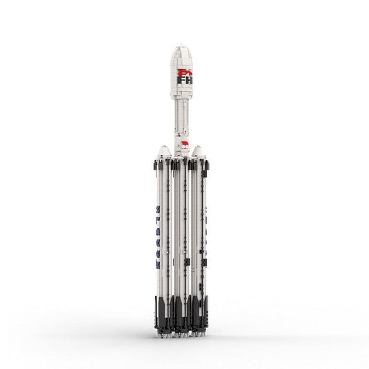Falcon 9 Rocket MOC Building Kit | 1:110 Scale Launch Vehicle - 1