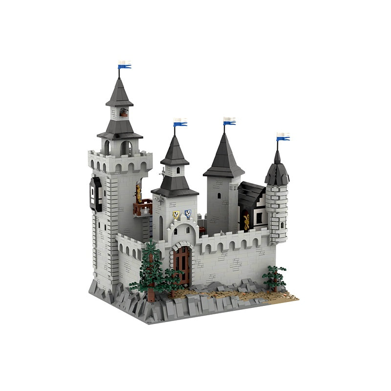 Falcon Eyrie Medieval Castle MOC Fortress Building Kit - 1
