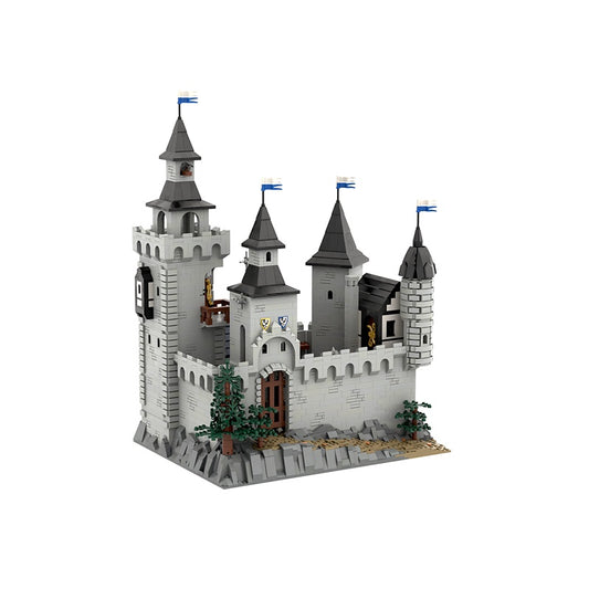 Falcon Eyrie Medieval Castle MOC Fortress Building Kit - 1