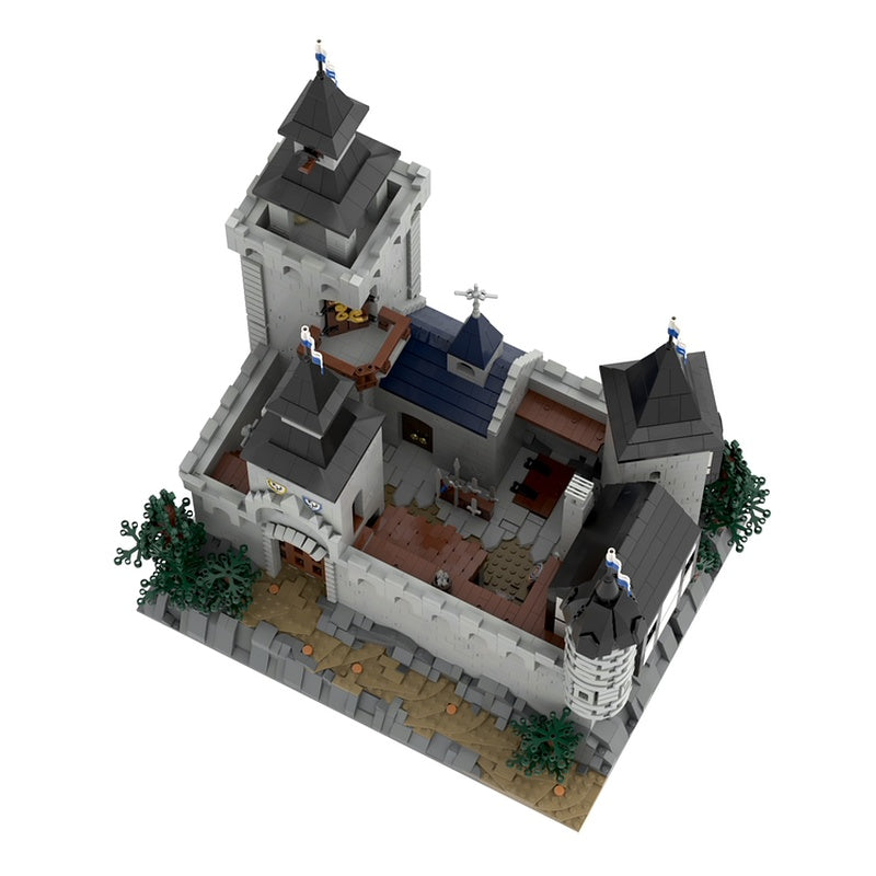 Falcon Eyrie Medieval Castle MOC Fortress Building Kit - 4