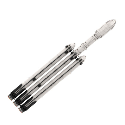 Falcon Heavy Building Kit | LEGO-Compatible MOC - 1