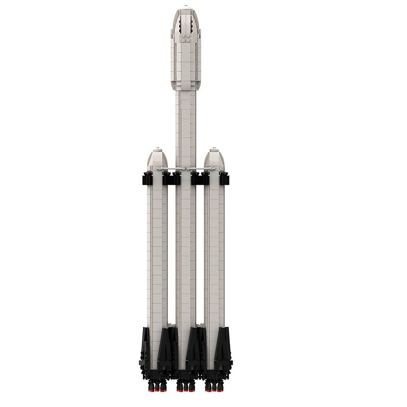 Falcon Heavy Rocket MOC Building Kit | Spacecraft Display Model - 3