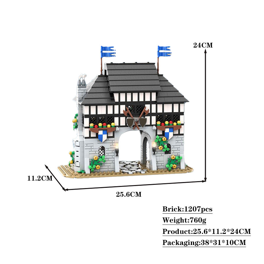 Falcon's Keep Building Kit | Compatible MOC - 4