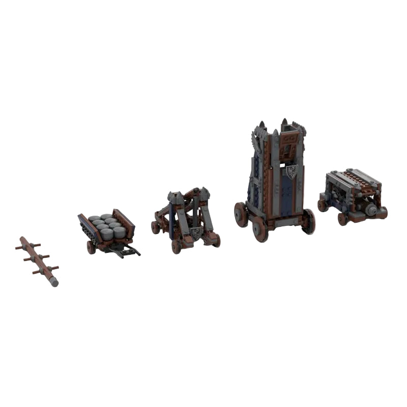 Falcon Siege MOC Medieval War Machines Building Kit - 1