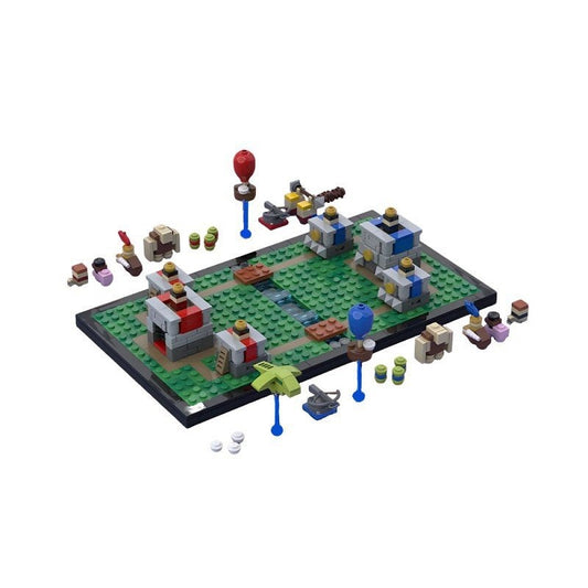 Fantasy Battle Arena Tower Defense MOC Diorama Building Kit - 1