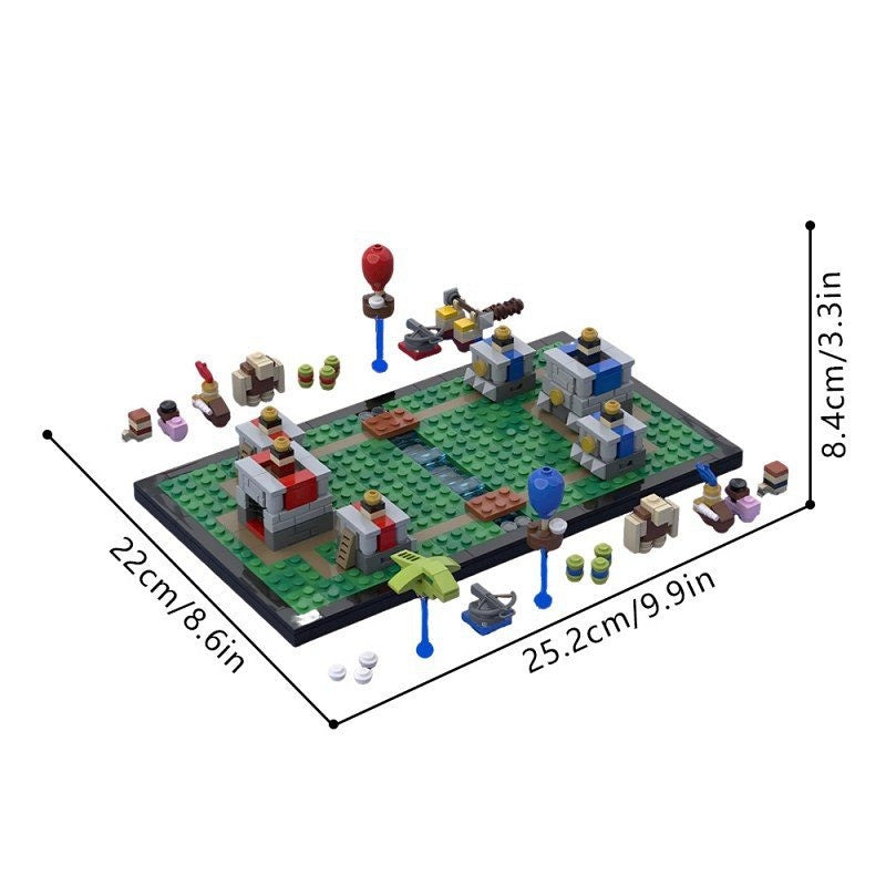 Fantasy Battle Arena Tower Defense MOC Diorama Building Kit - 2