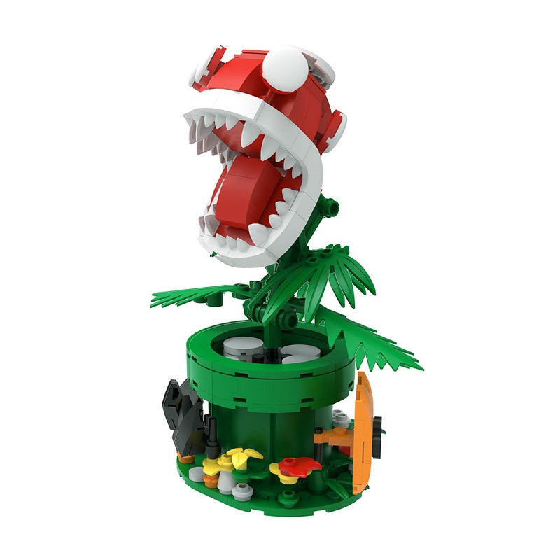 Fantasy Carnivorous Plant Pot MOC Building Kit - 1