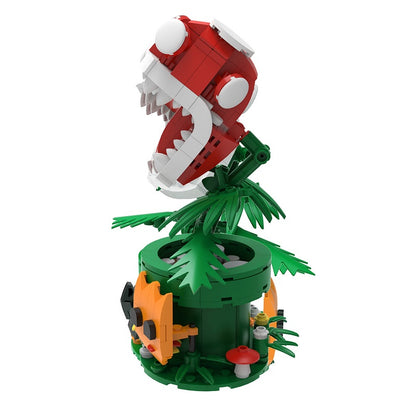 Fantasy Carnivorous Plant Pot MOC Building Kit - 3
