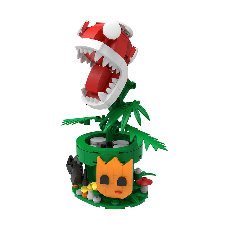 Fantasy Carnivorous Plant Pot MOC Building Kit - 5