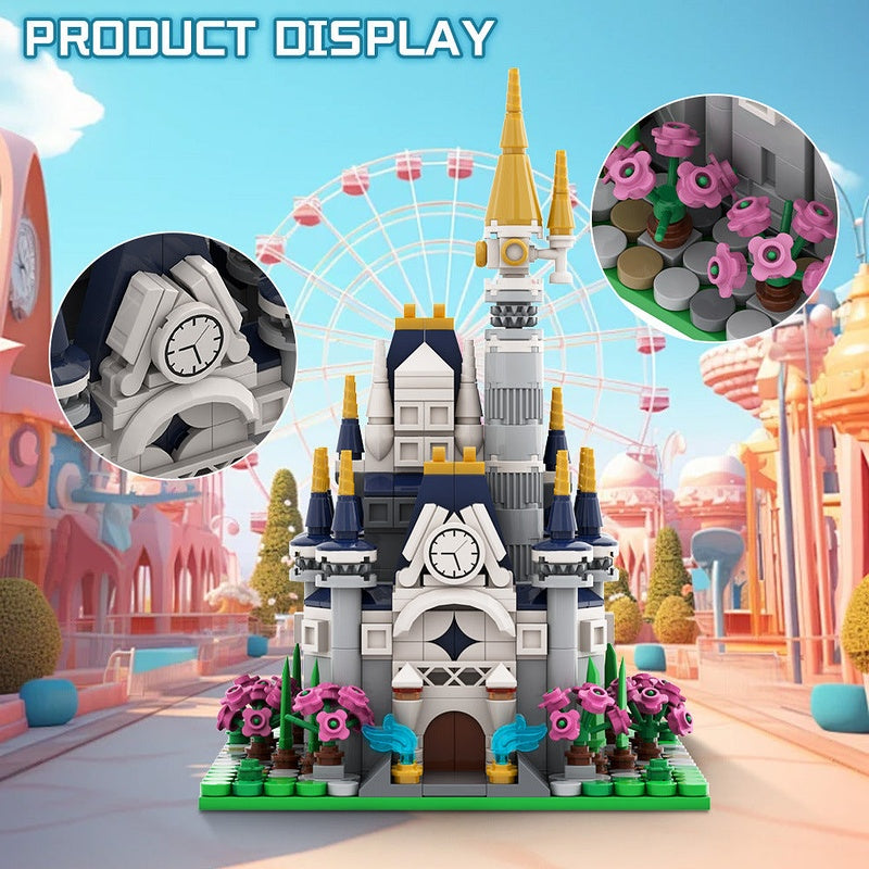 Fantasy Castle MOC Building Kit | Medieval Fortress Architecture Model - 3