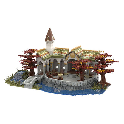 Fantasy Council Pavilion & Woodland Architecture MOC Building Kit - 1