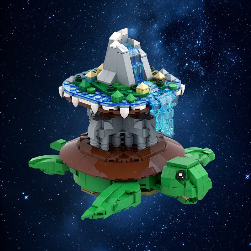 Fantasy Disc-Shaped World MOC Building Kit - 2