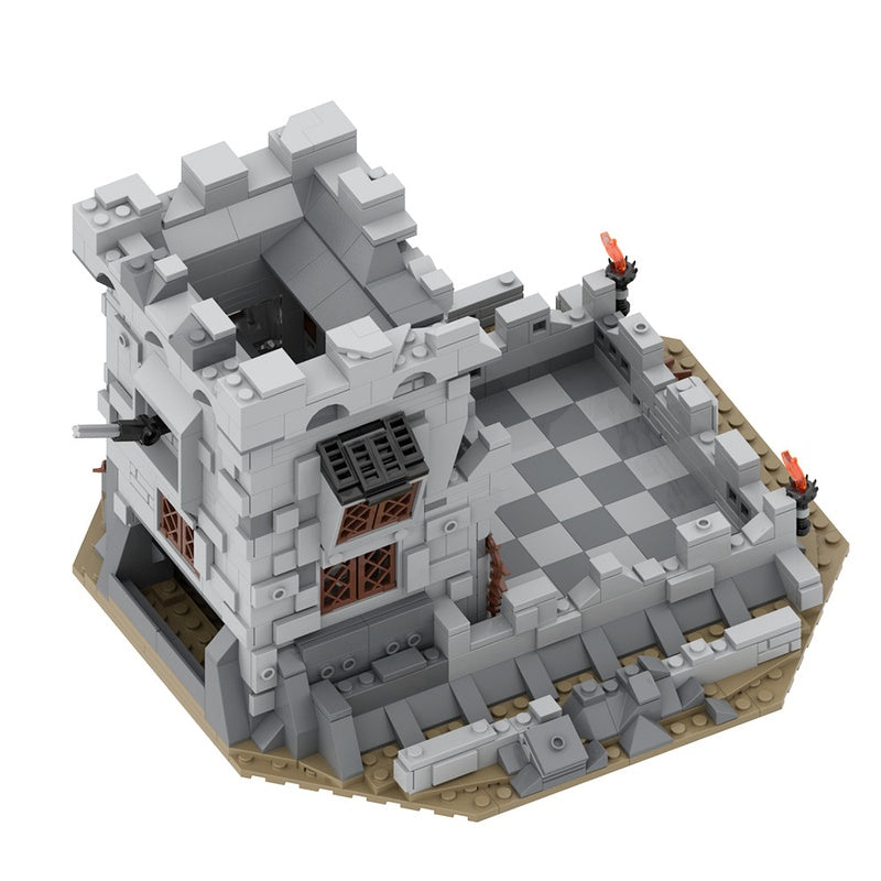 Fantasy Dragon Queen Dice Tower Building Kit | LEGO-Compatible MOC - 5