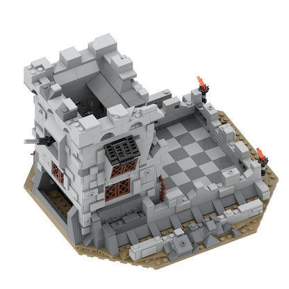 Fantasy Dragon Queen Dice Tower Building Kit | LEGO-Compatible MOC - 5
