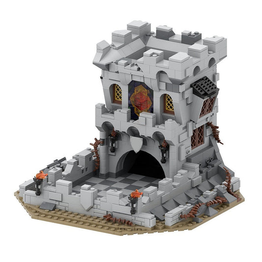 Fantasy Dragon Queen Dice Tower MOC Building Kit | Fantasy Architecture - 1