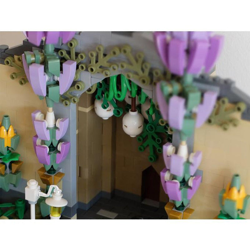 Fantasy Dream Entrance MOC Building Kit | Magical Architecture Model - 4