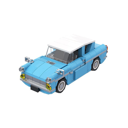 Fantasy Flying Sedan MOC Futuristic Car Building Kit - 1