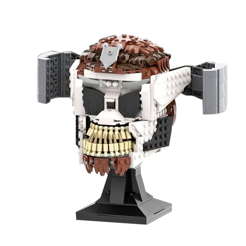 Fantasy General Helmet MOC Character Display Building Kit - 1