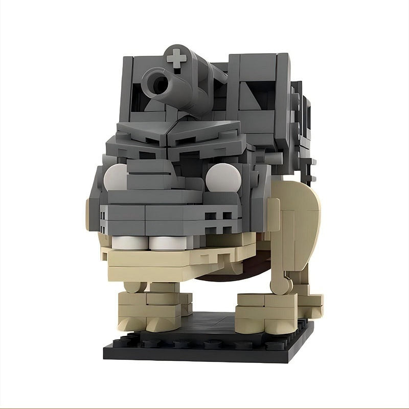 Fantasy Giant Titan Battle BrickHeadz Building Kit | LEGO-Compatible MOC - 10