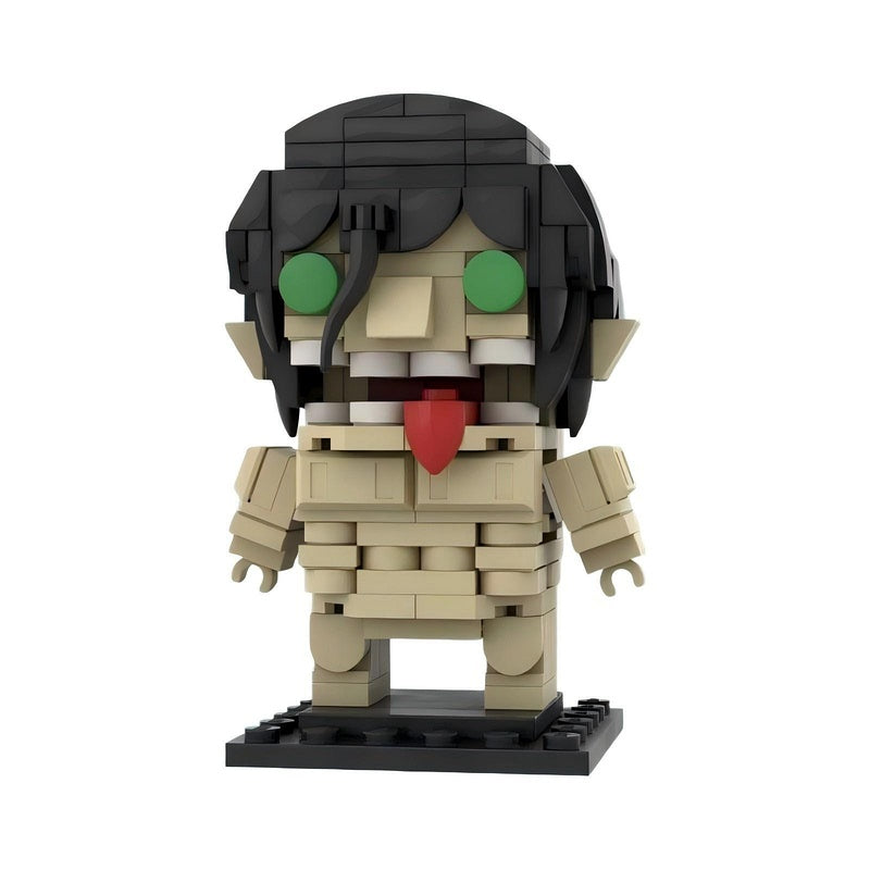 Fantasy Giant Titan Battle BrickHeadz Building Kit | LEGO-Compatible MOC - 5