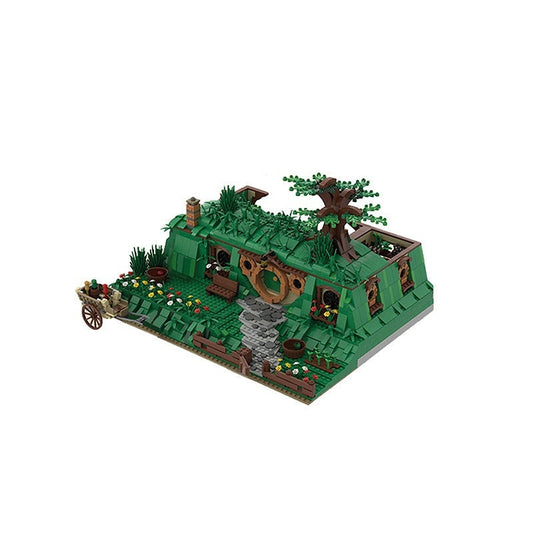 Fantasy Halfling Burrow House MOC Building Kit - 2