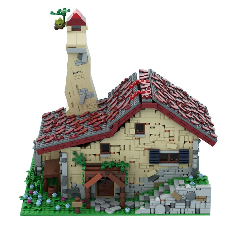 Fantasy Hero Wilderness House Building Kit | Compatible MOC - 5