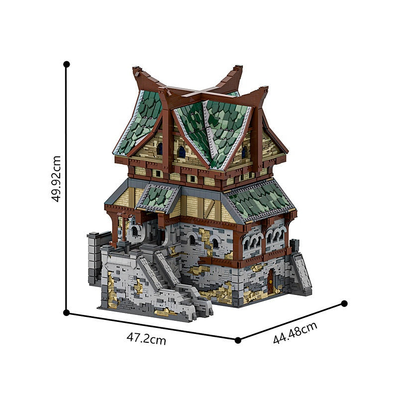 Fantasy High-End Manor MOC Building Kit - 4