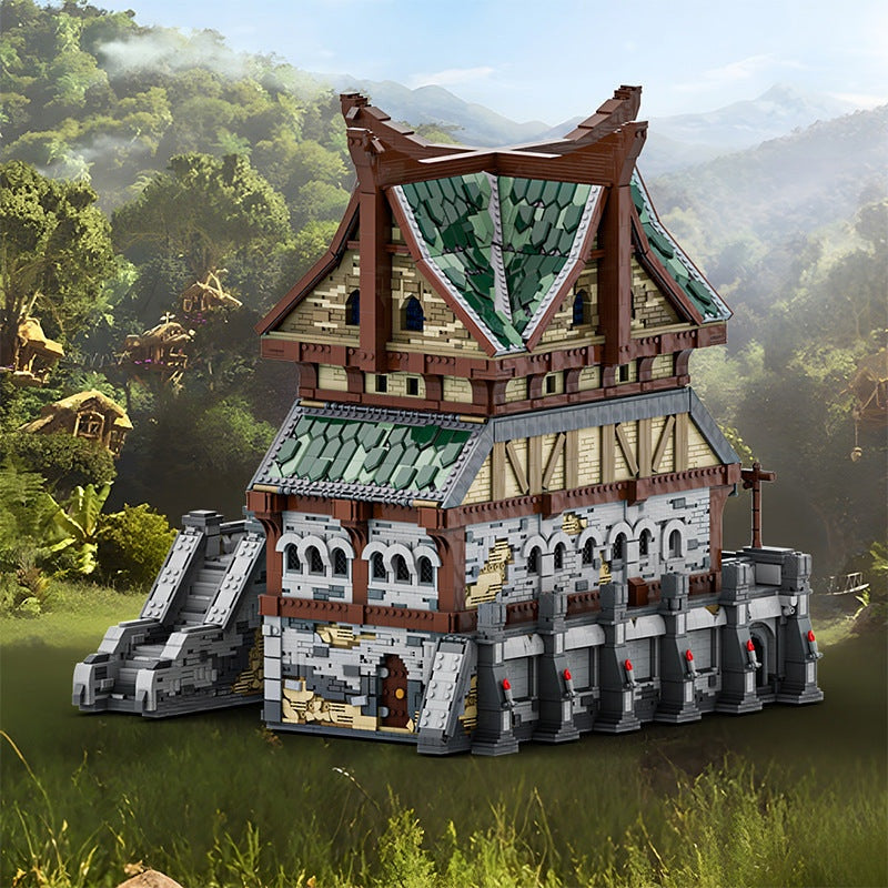 Fantasy High-End Manor MOC Building Kit - 6