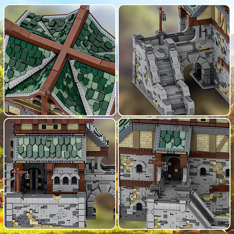 Fantasy High-End Manor MOC Building Kit - 7