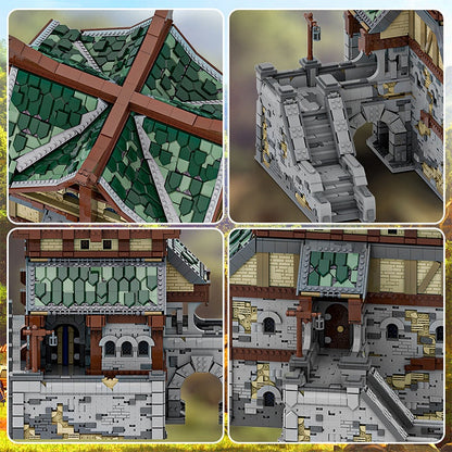 Fantasy High-End Manor MOC Building Kit - 7