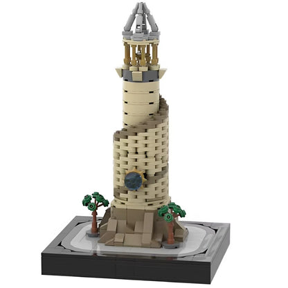 Fantasy Island Stone Lighthouse MOC Building Kit - 1