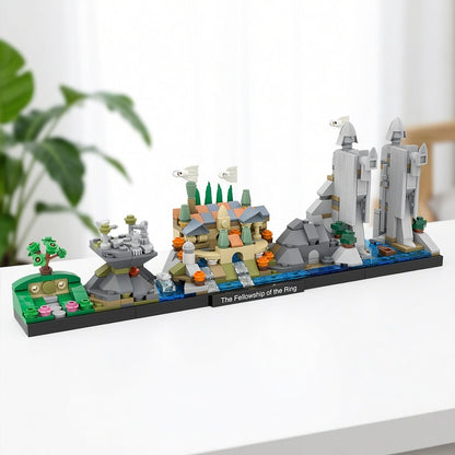 Fantasy Journey Skyline MOC Architecture Building Kit - 3