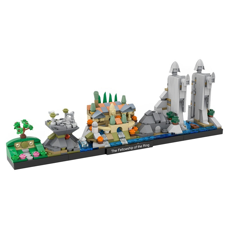 Fantasy Journey Skyline MOC Architecture Building Kit - 4