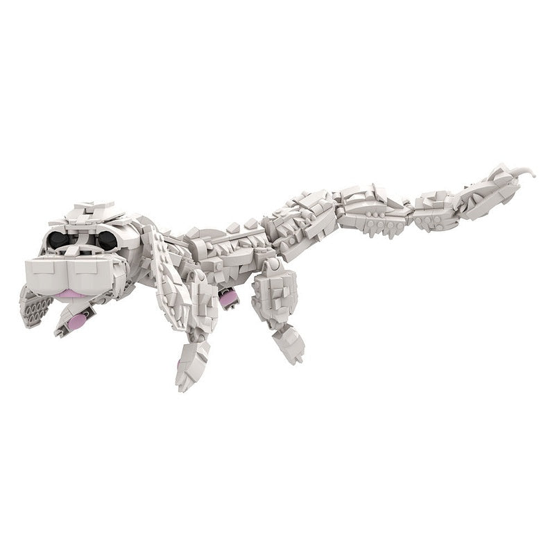 Fantasy Luck Dragon MOC Building Kit | Mythical Creature Figure Model - 5