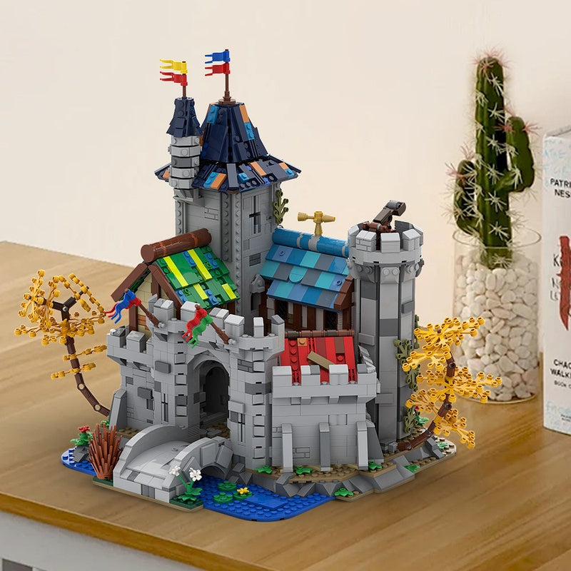 Fantasy Medieval Castle Fortress MOC Building Kit - 2