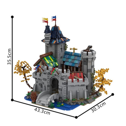Fantasy Medieval Castle Fortress MOC Building Kit - 5